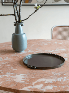 Tabletop Decor Nebula Tray - Mocha Brown - Brown