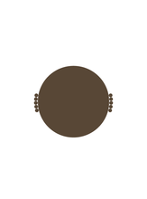 Load image into Gallery viewer, Tabletop Decor Nebula Tray - Mocha Brown - Brown