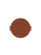 Load image into Gallery viewer, Tabletop Decor Nebula Tray - Terra Rust Orange - Rust Orange