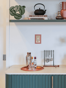Tabletop Decor Nebula Tray - Terra Rust Orange - Rust Orange
