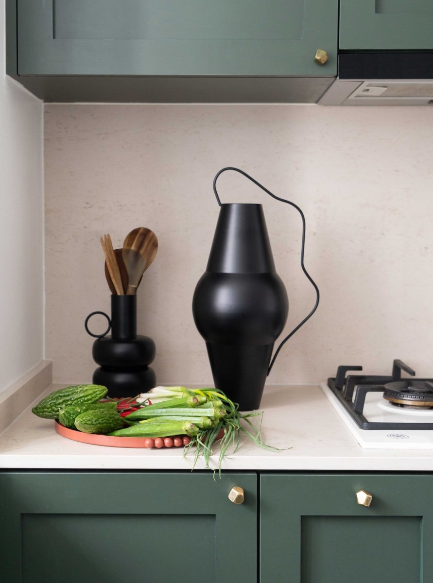 Vases Aquaria Tall Vase - Nero Black - Black