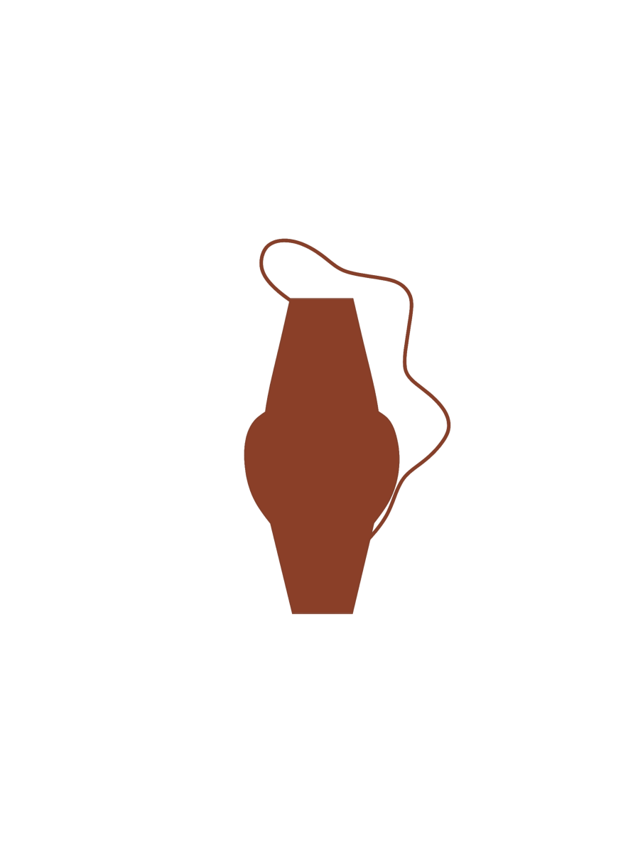 Load image into Gallery viewer, Vases Aquaria Tall Vase - Terra Rust Orange - Rust Orange