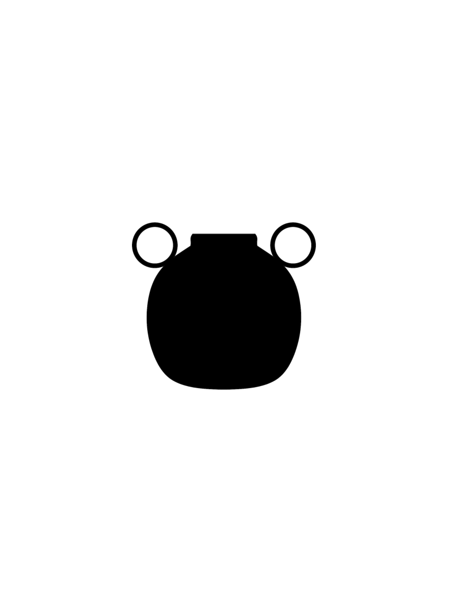 Load image into Gallery viewer, Vases Cosmos Short Vase - Nero Black - Black