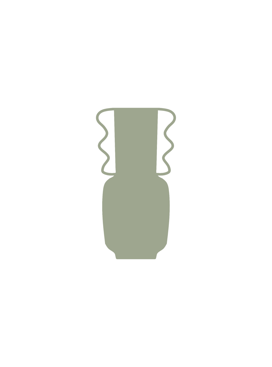 Load image into Gallery viewer, Vases Hydra Tall Vase - Sage Olive Green - Olive Green