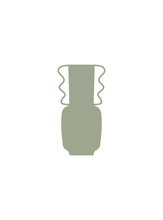 Load image into Gallery viewer, Vases Hydra Tall Vase - Sage Olive Green - Olive Green