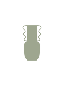 Vases Hydra Tall Vase - Sage Olive Green - Olive Green