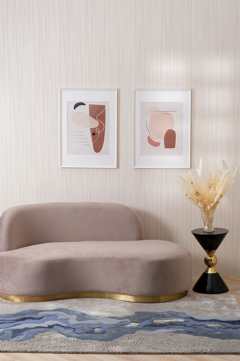 Flux Grey Sapphire Modern Rug 200 x 300cm | Living DNA SG