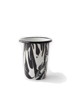 Cargar imagen en el visor de la galería, Dinnerware Marble Enamel Tumbler Black -