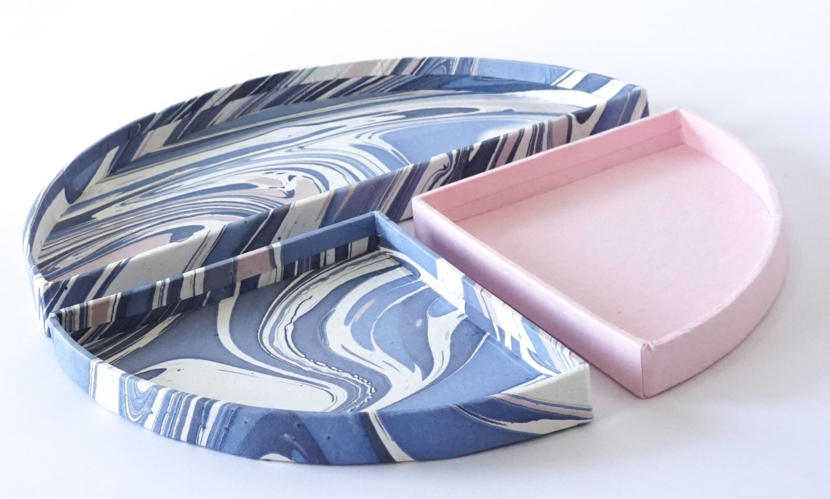 将图片加载到图库查看器，Tabletop Decor Bento Tray Pink Lavender -