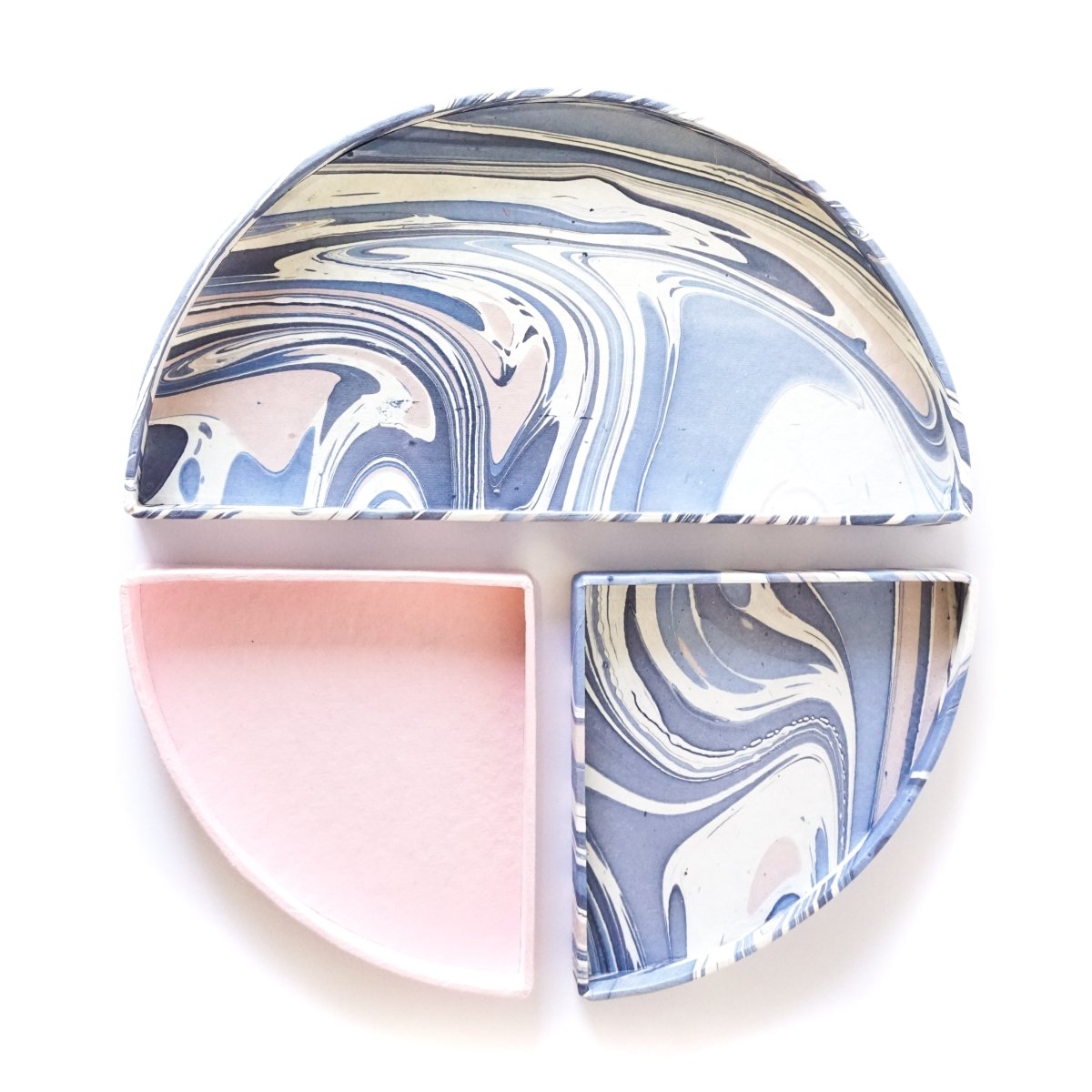Cargar imagen en el visor de la galería, Tabletop Decor Bento Tray Pink Lavender -