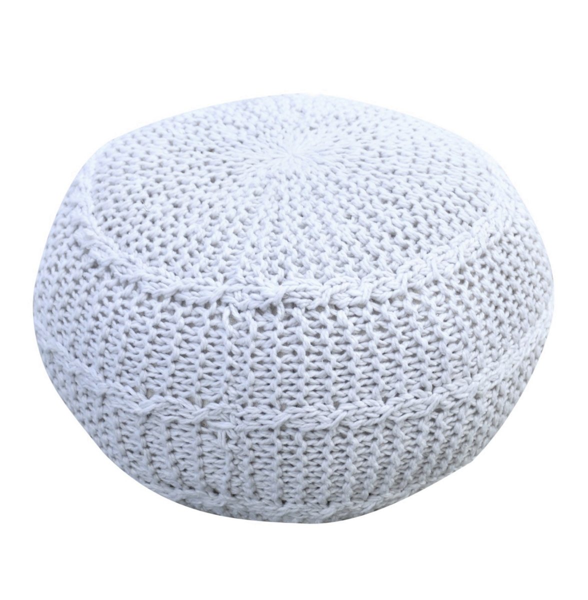 Load image into Gallery viewer, Stools &amp; Poufs Bora Bora Outdoor Pouf Ivory -