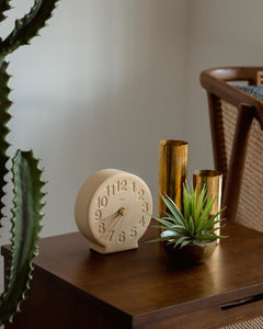 Tabletop Decor Brass Cylinder Vases - Small