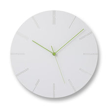 Load image into Gallery viewer, Clocks Carved II White -