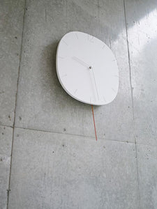 Clocks Carved SE White -