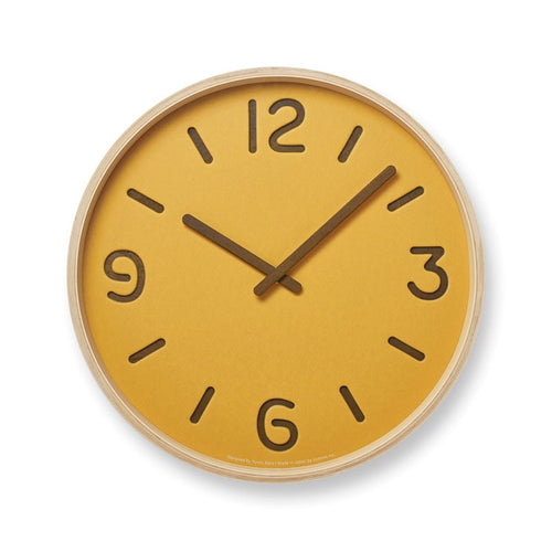 Clocks Thomson Paper Yellow -