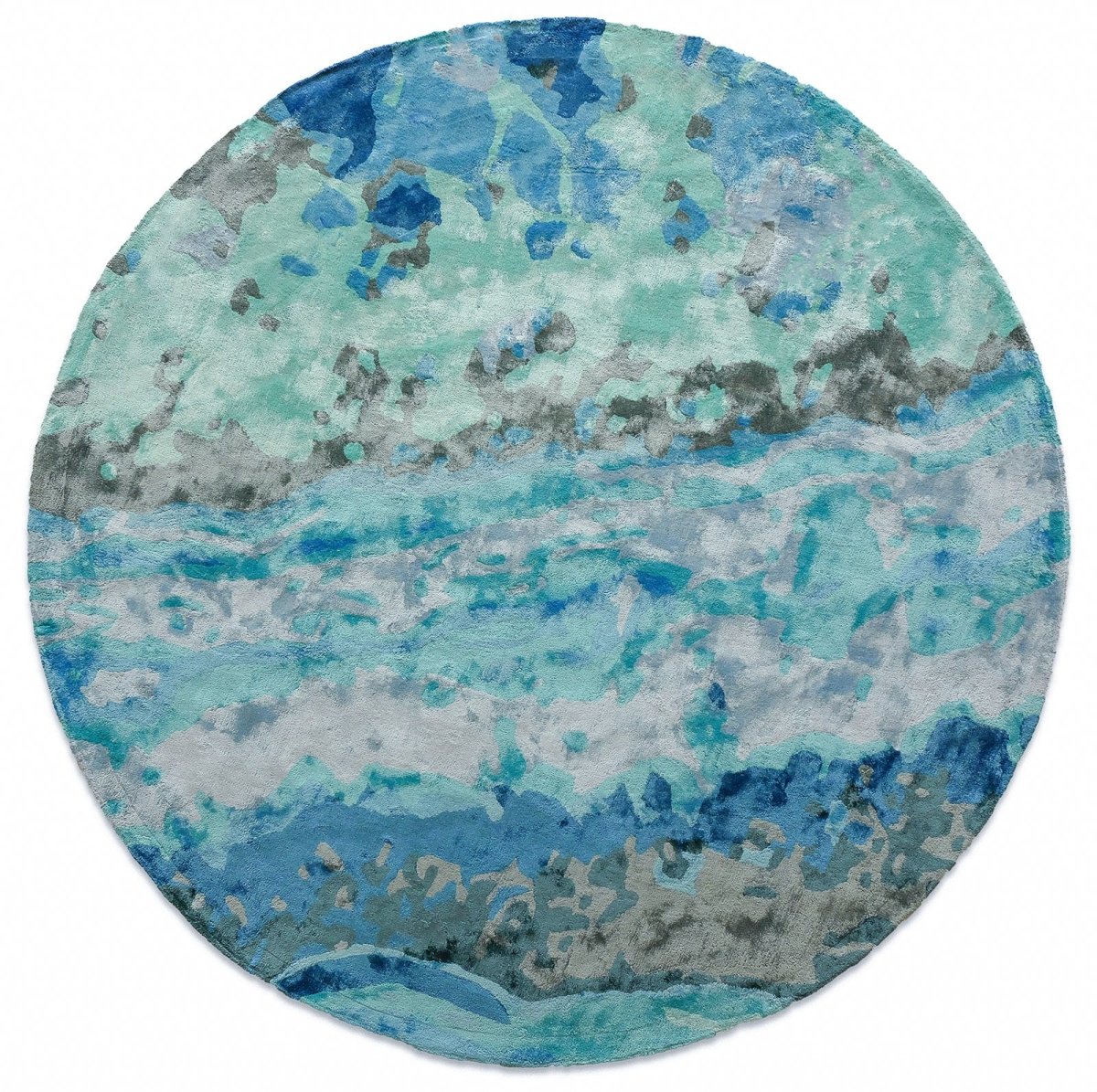 Cargar imagen en el visor de la galería, Rugs Custom Colour Agate Abstract Rug - 160 x 230 cm