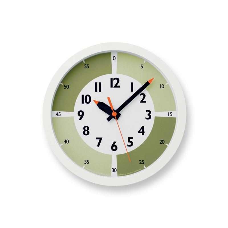 Cargar imagen en el visor de la galería, Clocks Fun Pun Clock Green -