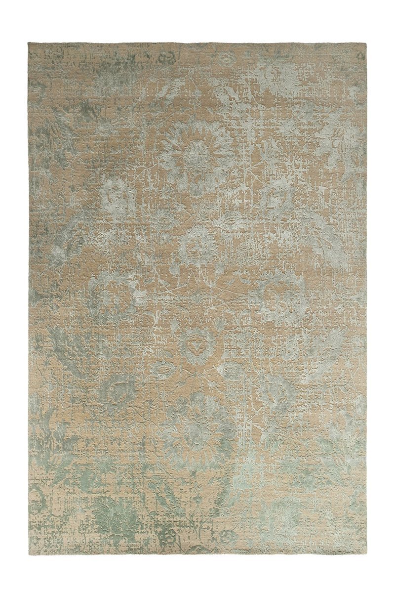 Cargar imagen en el visor de la galería, Rugs Gaia Celadon and Gray Handknotted Rug - 200x300