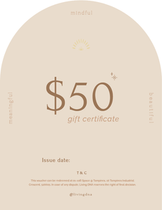 Gift Cards Gift Certificate - $50.00