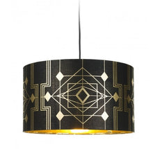 Load image into Gallery viewer, Lamps Gatsby Linen Pendant Lamp -