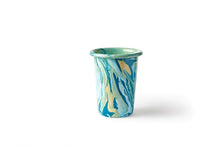 Cargar imagen en el visor de la galería, Dinnerware Marble Enamel Tumbler Mint -