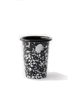 Load image into Gallery viewer, Tabletop Decor Monochrome Enamel Tumbler Black -