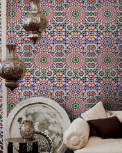 Load image into Gallery viewer, Wallpaper Mosaic Moroccan Wallpaper -