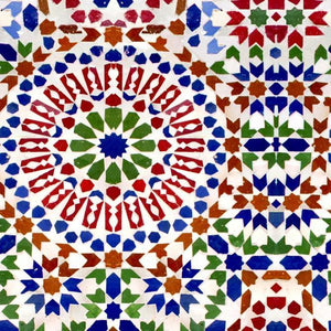 Wallpaper Mosaic Moroccan Wallpaper -