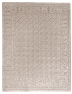 Rugs Muted Neutral Handknotted Rug - 244x300
