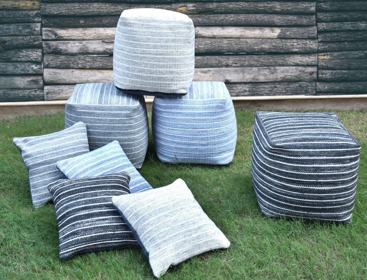 画像をギャラリービューアに読み込む, Cushions Orlando Recycled Dark Gray Cushion -