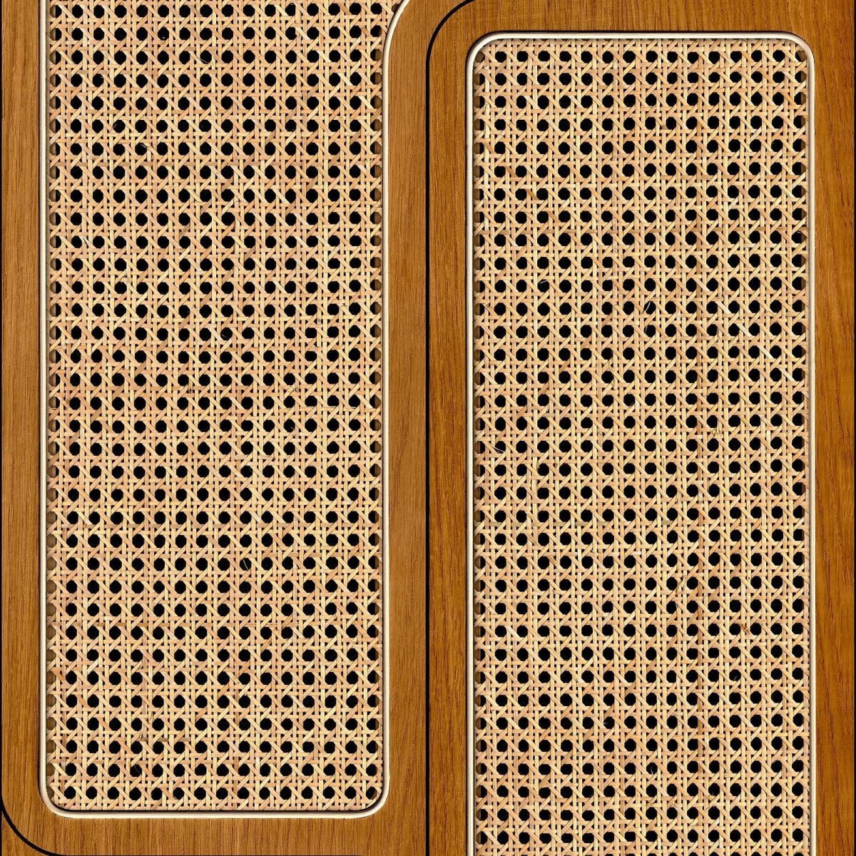 Cargar imagen en el visor de la galería, Wallpaper Rattan Webbing Angle -