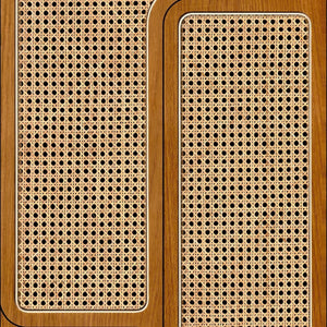 Wallpaper Rattan Webbing Angle -