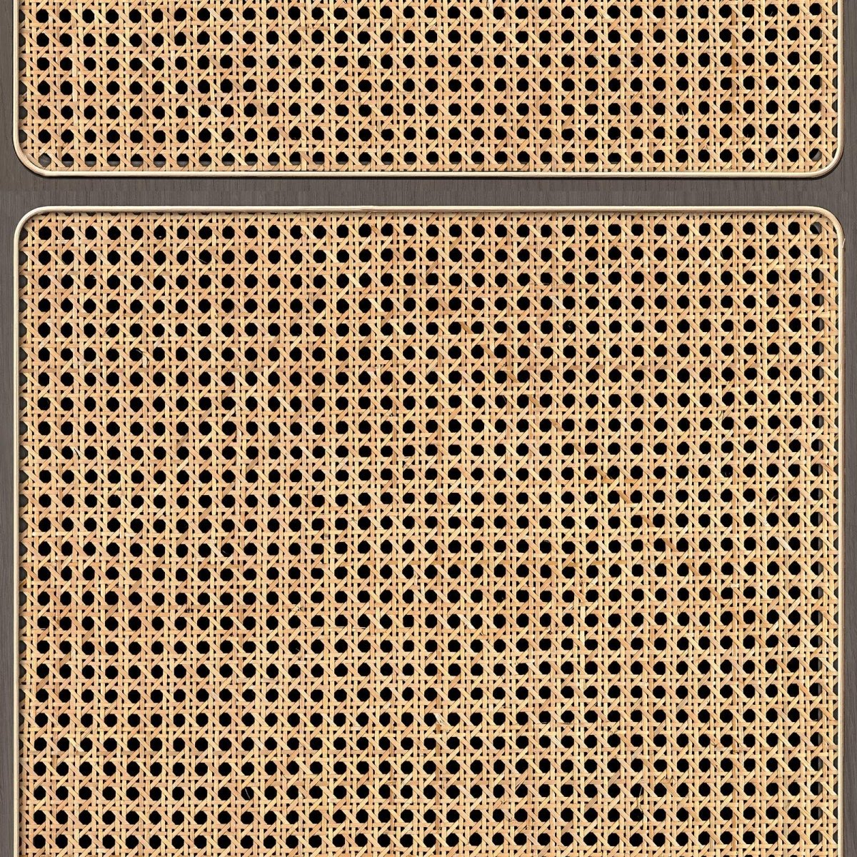 将图片加载到图库查看器，Wallpaper Rattan Webbing Square -