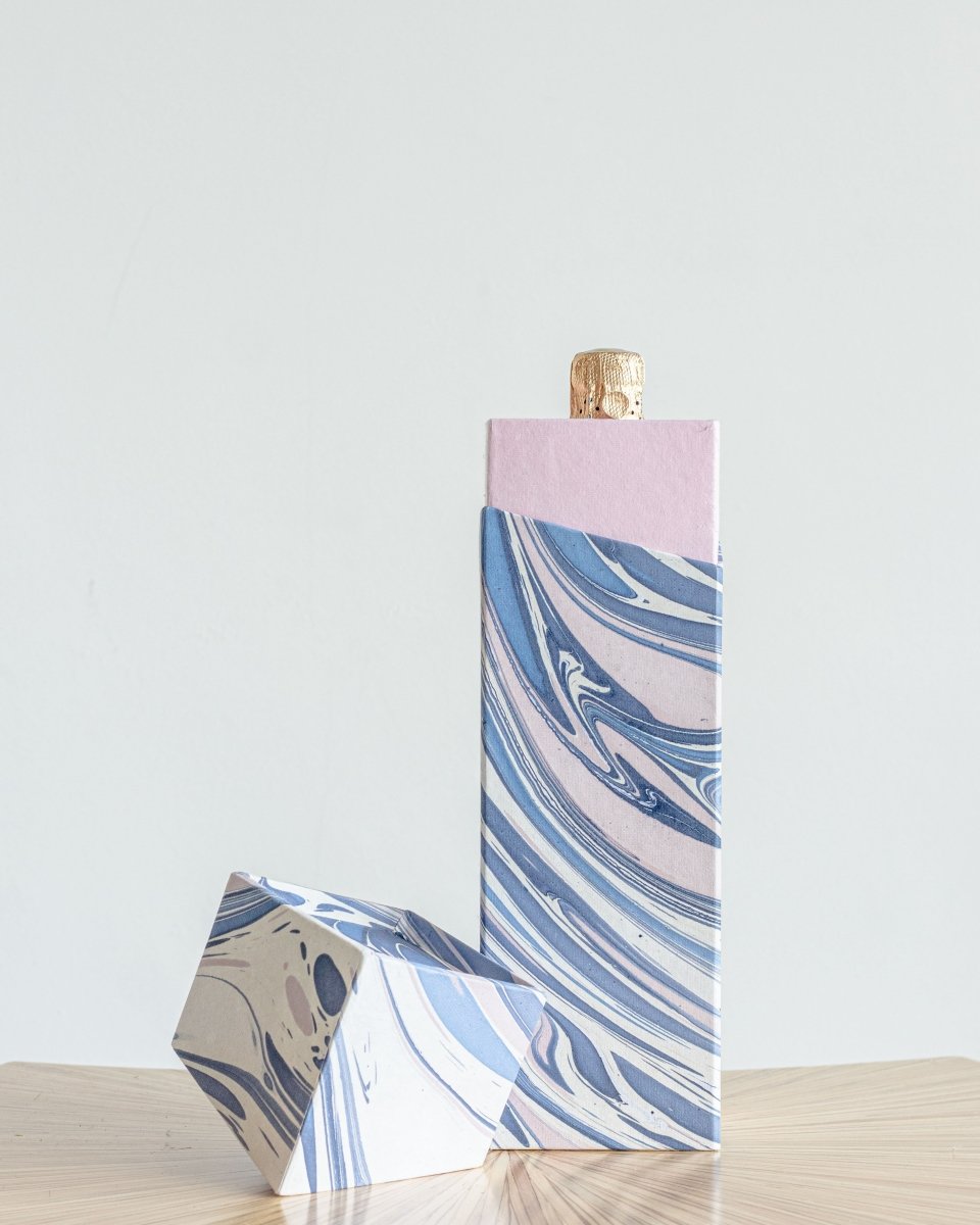 Cargar imagen en el visor de la galería, Tabletop Decor Recangular Wine Box Pink Lavender -