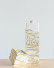 Cargar imagen en el visor de la galería, Tabletop Decor Rectangular Wine Box Gold -