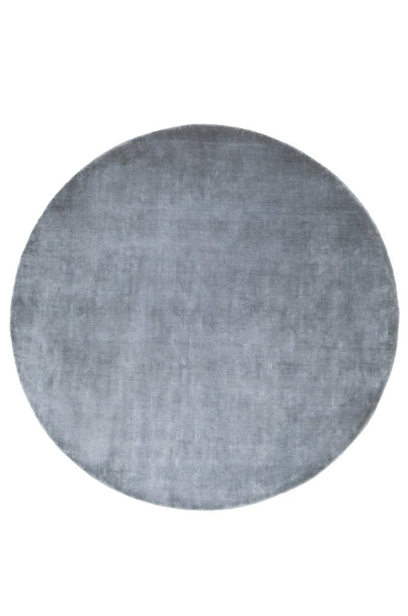 Load image into Gallery viewer, Rugs Alchemy Steel Silver Round Rug - 200 diameter