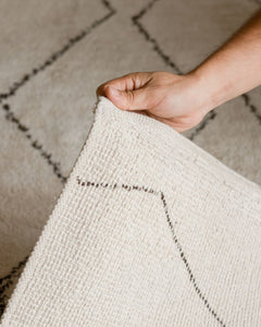 Rugs Amina Moroccan Rug - 160 x 230 cm Without Backing