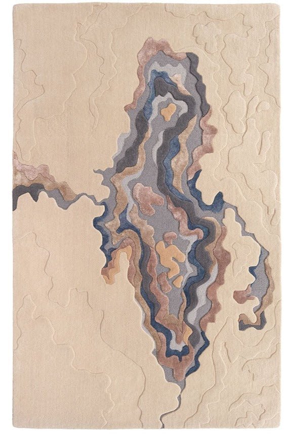 Load image into Gallery viewer, Rugs Custom Flux N°4. Contemporary Rug - 160 x 230 cm