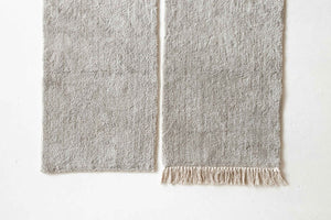 Rugs Dream Grey Runner Rug - With Tassels
