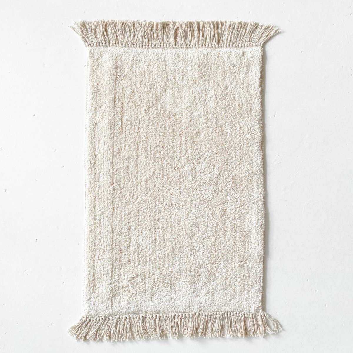 Load image into Gallery viewer, Rugs Dream Natural Rug Bath Mat - With Tassels