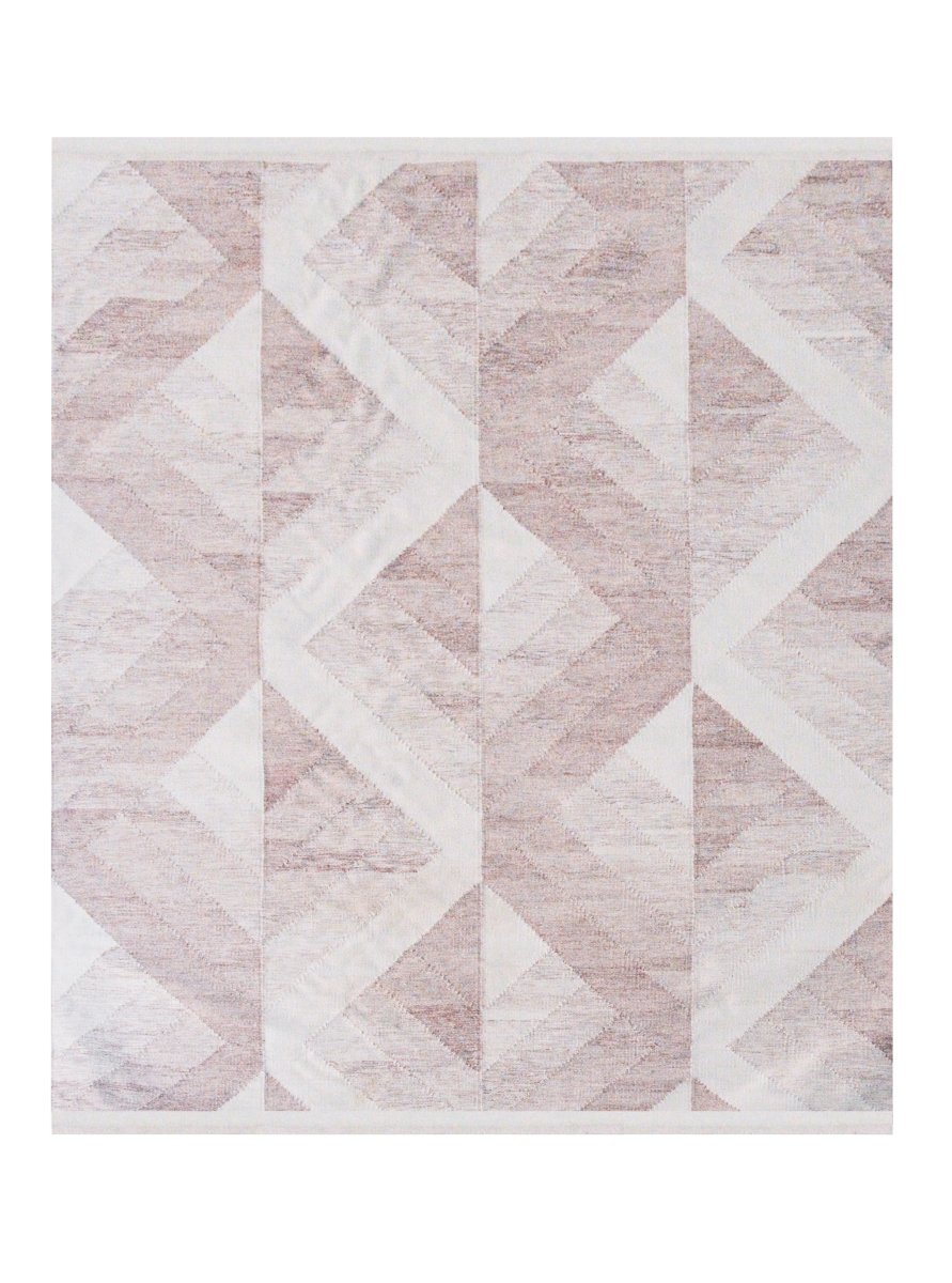 Load image into Gallery viewer, Rugs Geometric Pink Recycled PET Rug - 120 x 180 cm