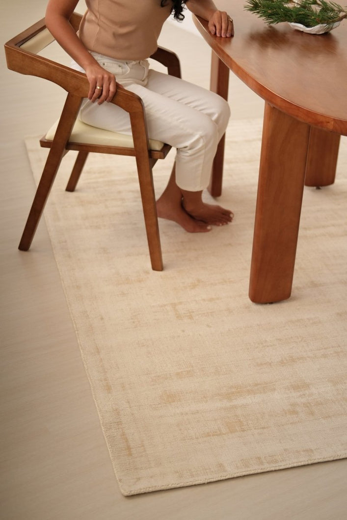 Rugs Lithe Beige Rug - 160 x 230 cm