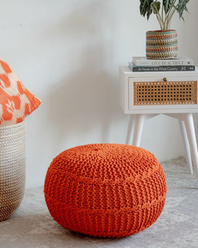 Stools & Poufs Bora Bora Outdoor Pouf Orange -
