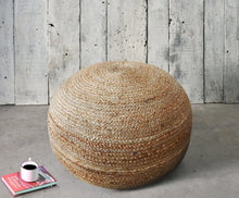 Load image into Gallery viewer, Stools &amp; Poufs Hill Round Pouf -