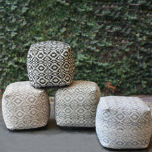 Load image into Gallery viewer, Stools &amp; Poufs Poppy Beige Pouf -