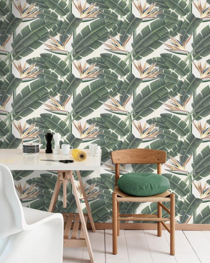 Wallpaper Tropical Bloom -